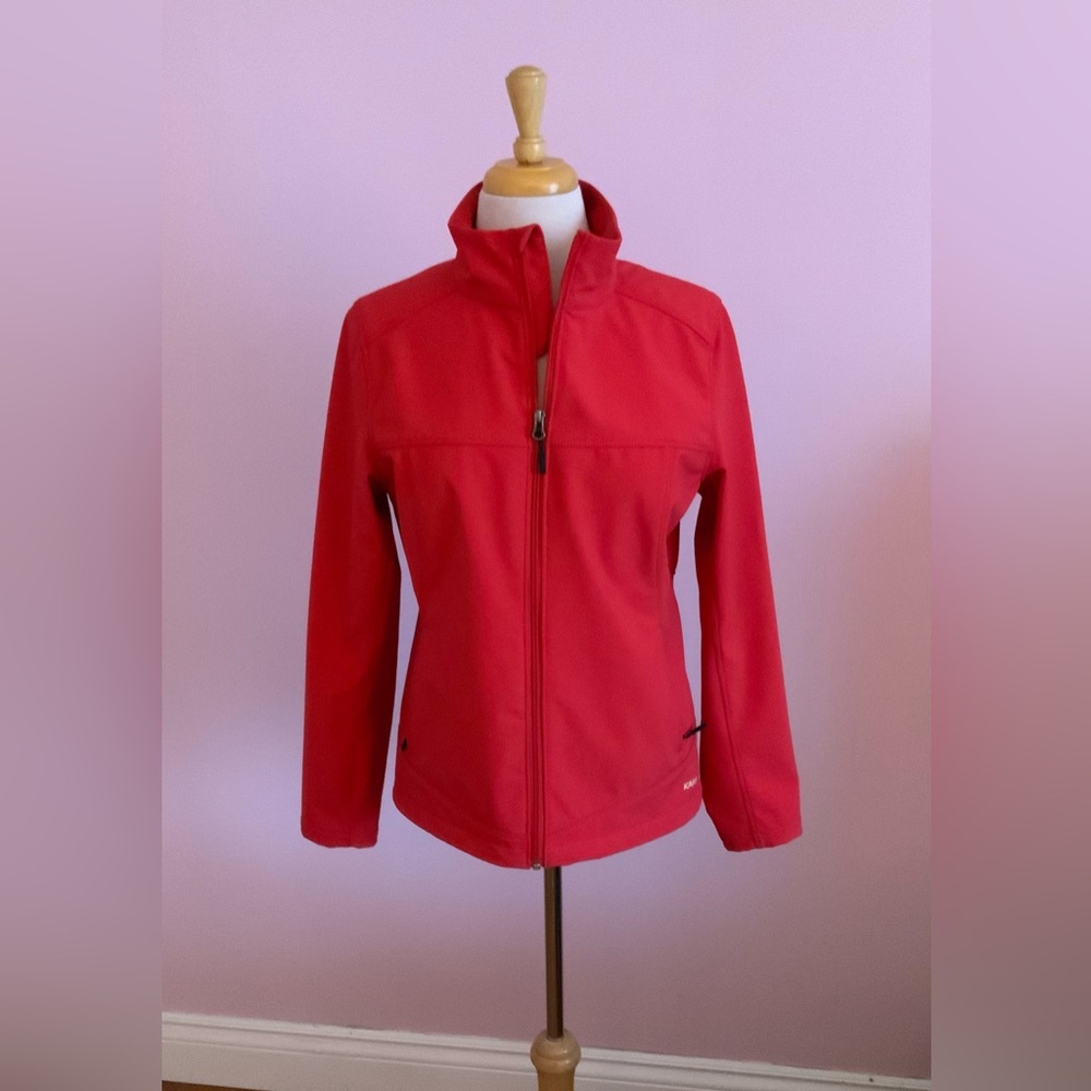 Red Full-Zip Jacket